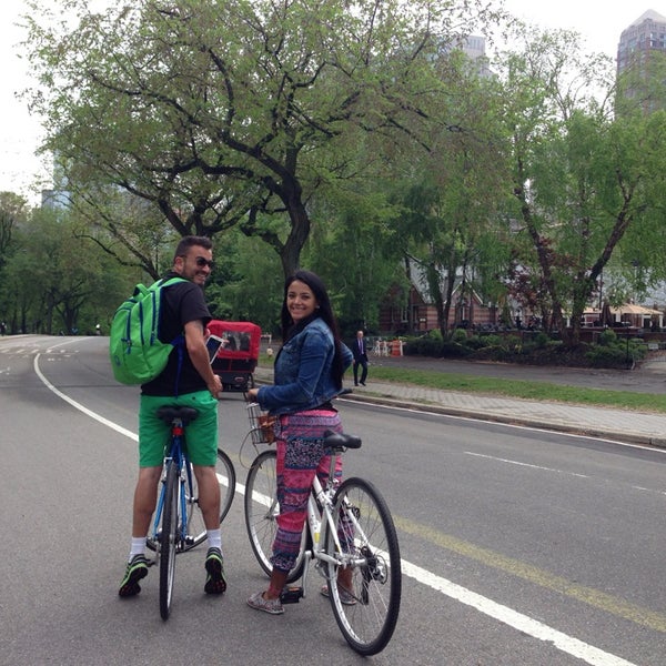 Photo taken at Central Park Bike Rental by Ale P. on 5/15/2014
