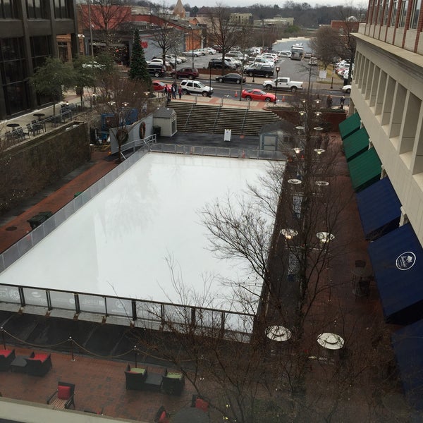 Photo taken at Courtyard by Marriott Greenville Downtown by Tricia M. on 12/28/2014