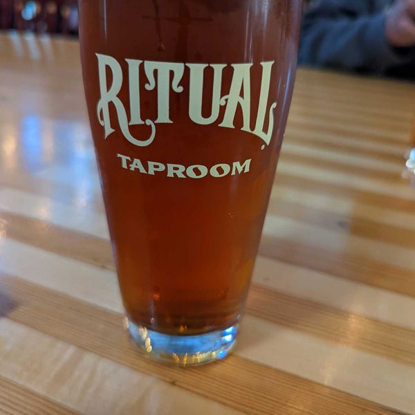 Photo taken at Ritual Brewing Co. by Angel G. on 1/1/2022