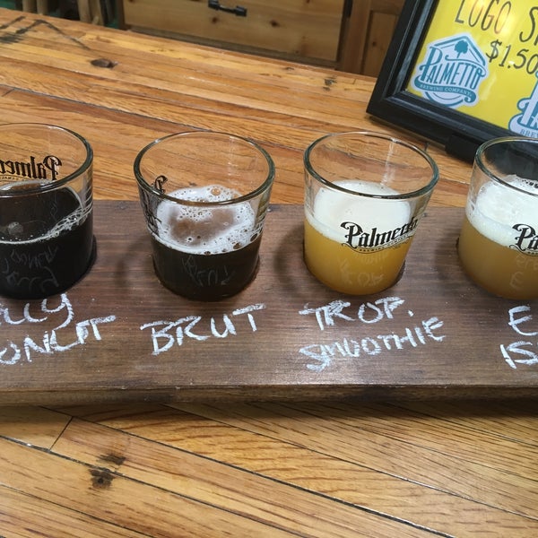 Photo taken at Palmetto Brewing Company by Benjamin R. on 8/3/2019