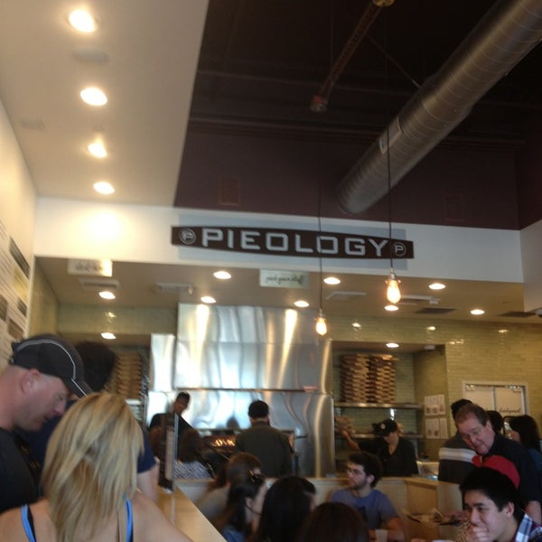 Photo taken at Pieology Pizzeria by Megan L. on 1/19/2013