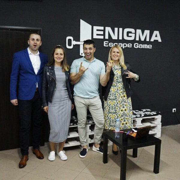 Photo taken at Enigma Escape Game | квест кімнати у Львові by Enigma Escape Game | к. on 6/7/2015