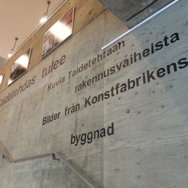 Photo taken at Taidetehdas - Konstfabriken - Art Factory by Mur A. on 7/20/2013