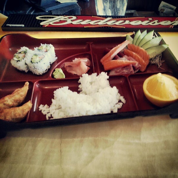 Photo taken at Samurai Sushi and Hibachi by Michael D. on 12/4/2012