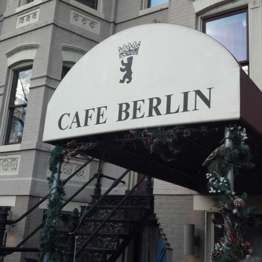Photo taken at Cafe Berlin On Capitol Hill by Jeff I. on 11/23/2012