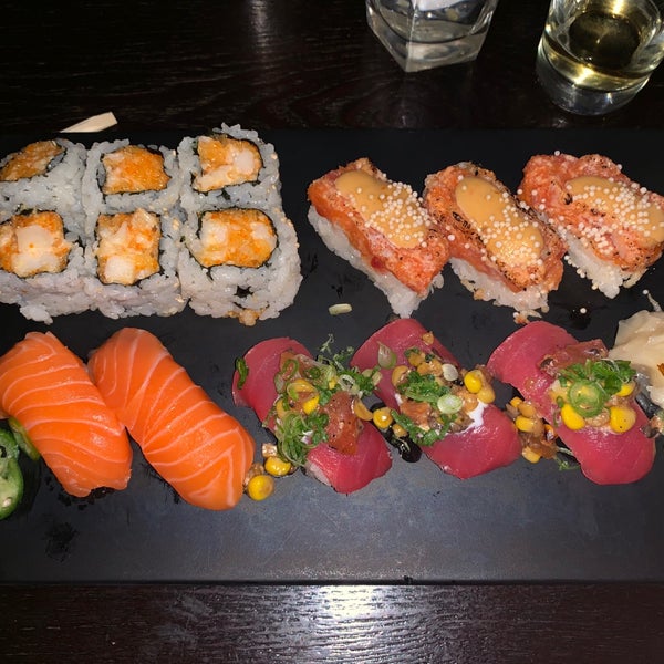 Best sushi ever. Seriously we live in the city now and take the train out here just for this. Try the torches tuna and tuna corn truffle. Not on menu.