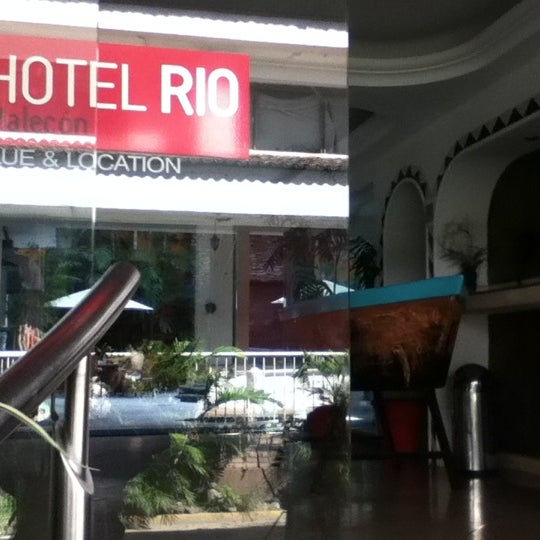 Photo taken at Hotel Rio Malecon by Karmen C. on 1/5/2013