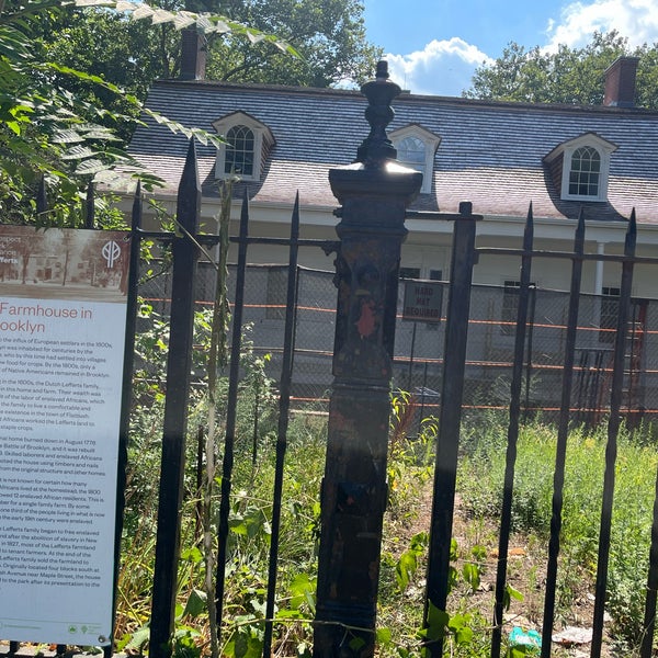 Lefferts Historic House History Museum in Prospect Park