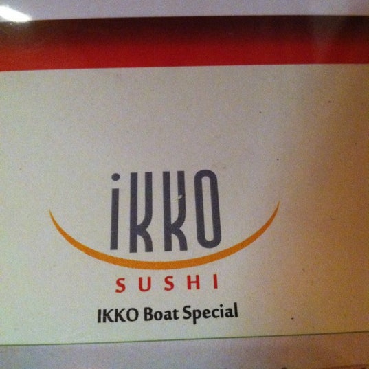 Photo taken at Ikko Sushi by Ashley S. on 11/25/2012