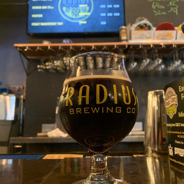 Photo taken at Radius Brewing Company by Chad O. on 3/29/2019