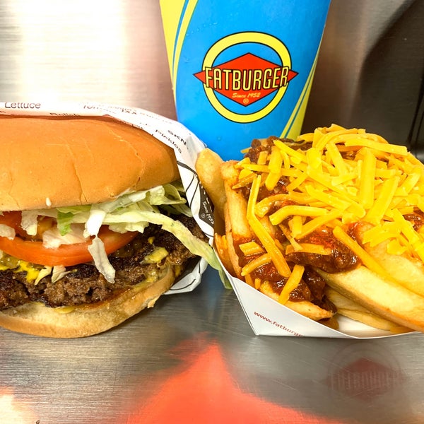 Photo taken at Fatburger by Steven B. on 10/14/2019