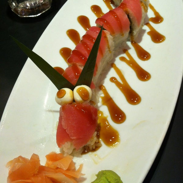 Try the Red Dragon Roll...it's delicious as well as adorable!