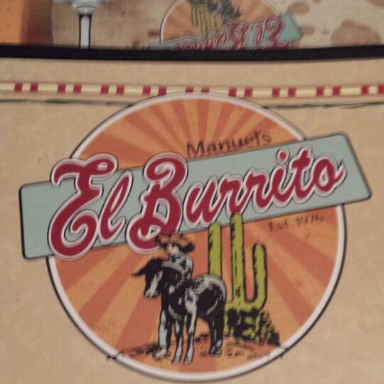 Foto diambil di Manuel&#39;s El Burrito Restaurant and Cantina oleh Manuel R. pada 9/21/2013