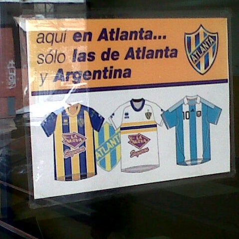 Sede social del Club Atletico Atlanta - Buenos Aires