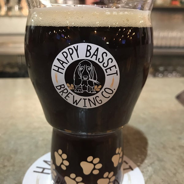 Photo taken at Happy Basset Brewing Company by Jeff N. on 3/16/2019