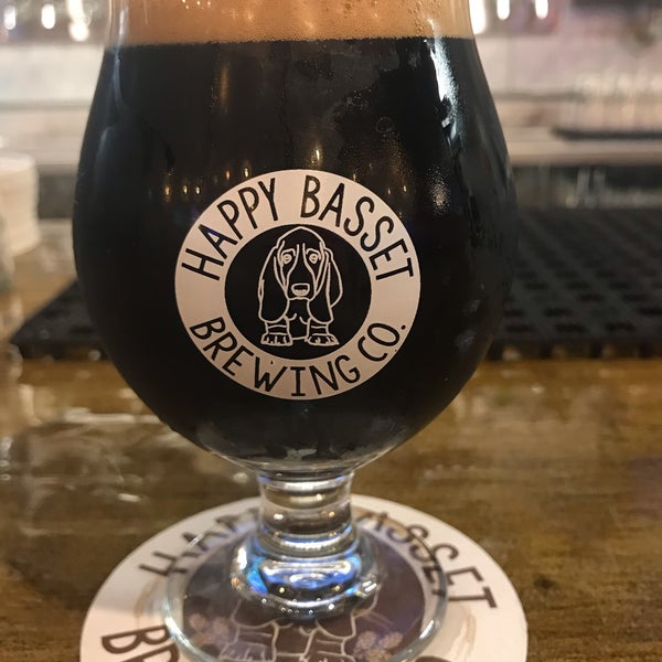 Photo taken at Happy Basset Brewing Company by Jeff N. on 8/28/2019