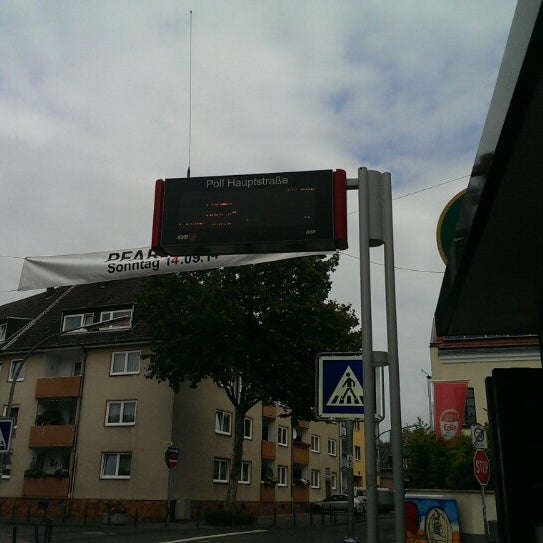 Bus Stop Poll H Poller Hauptstr. - Poll - Köln, Nordrhein-Westfalen