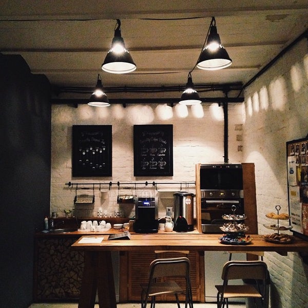 10/13/2014에 Efimtcev N.님이 Coworking &amp; Time Cafe Tsiolkovsky에서 찍은 사진