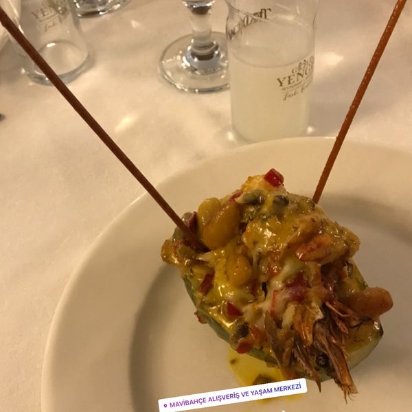 Photo taken at Gold Yengeç Restaurant by Sibel👍💃 on 12/1/2019