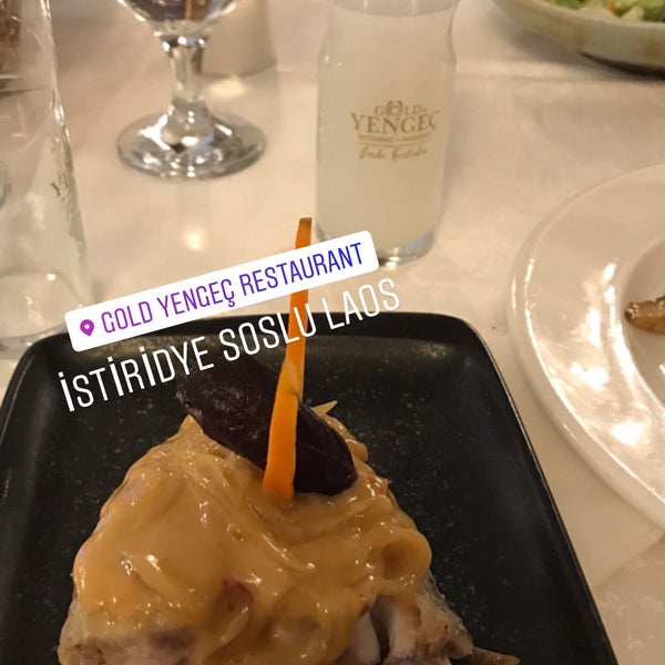 Foto tirada no(a) Gold Yengeç Restaurant por Sibel👍💃 em 12/1/2019