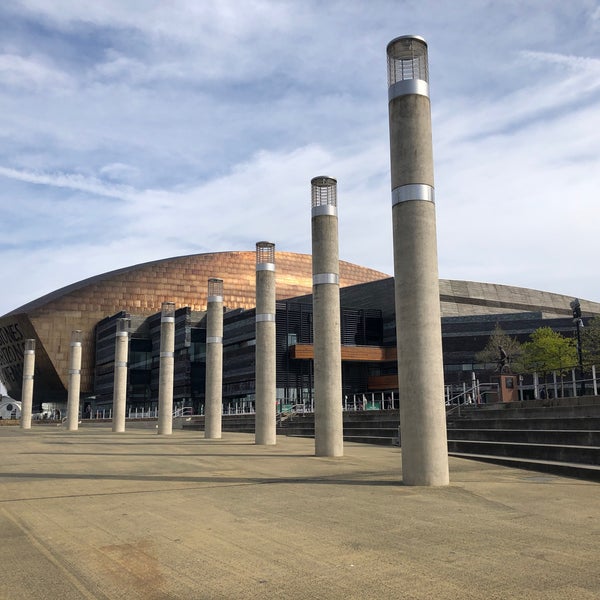 Photo taken at Wales Millennium Centre by Martyn H. on 4/14/2019