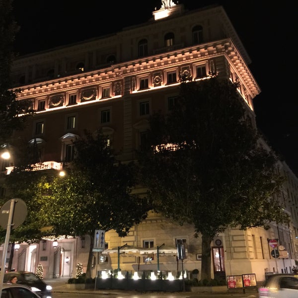 Photo taken at Rome Marriott Grand Hotel Flora by Devlin S. on 12/26/2014