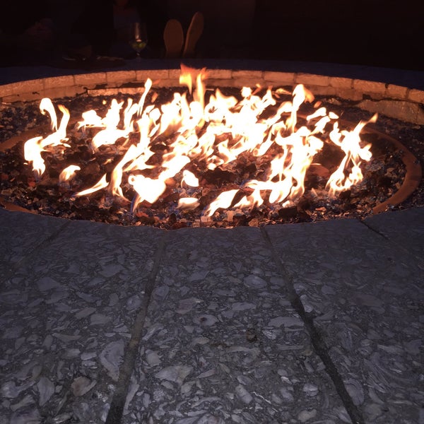 Have a sundowner at the fire pit.