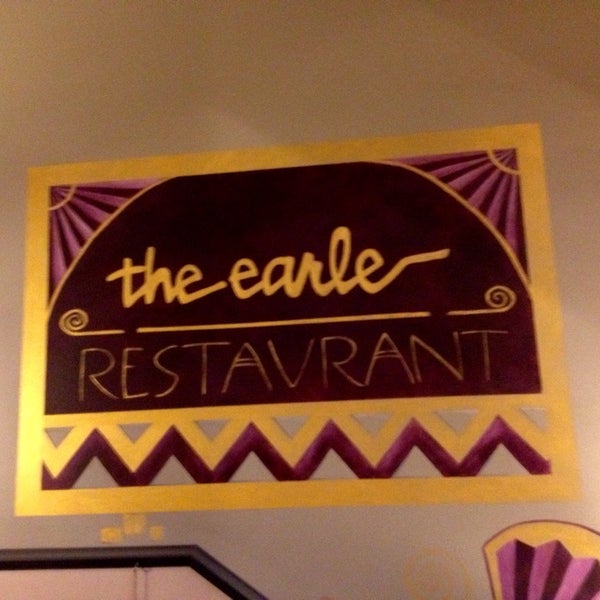 Photo taken at The Earle Restaurant by Kathy T. on 1/12/2014
