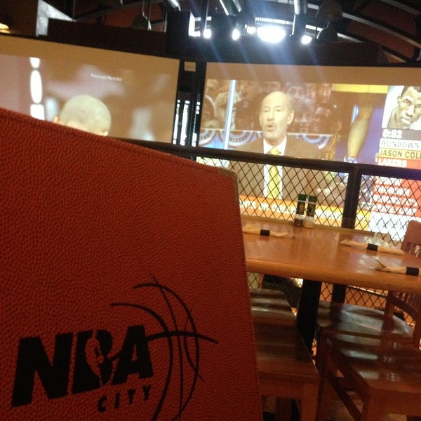 Photo taken at NBA City Restaurant by Emil P. on 4/29/2013