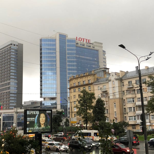 9/25/2021 tarihinde Elena B.ziyaretçi tarafından Marriott Новый Арбат'de çekilen fotoğraf