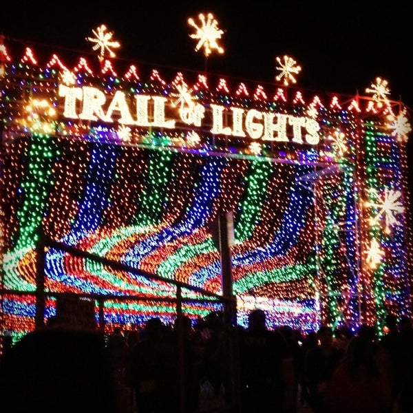 Photo taken at Austin Trail of Lights by Stephanie L. on 12/28/2012