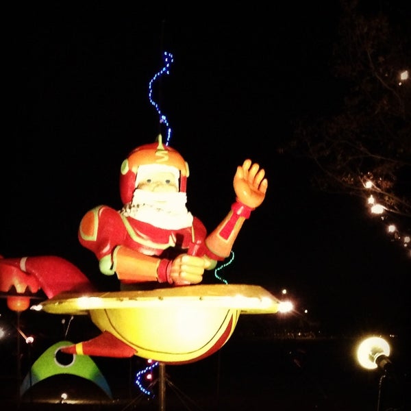 Photo taken at Austin Trail of Lights by Stephanie L. on 12/28/2012