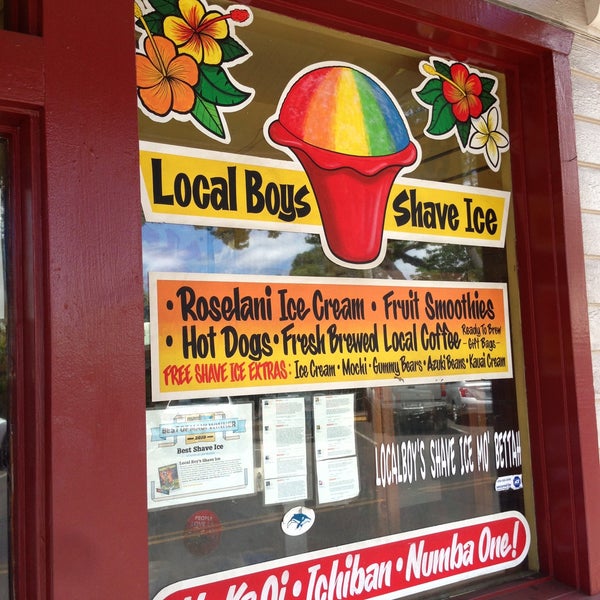 Photo taken at Local Boys Shave Ice by Clyde A. on 5/12/2013