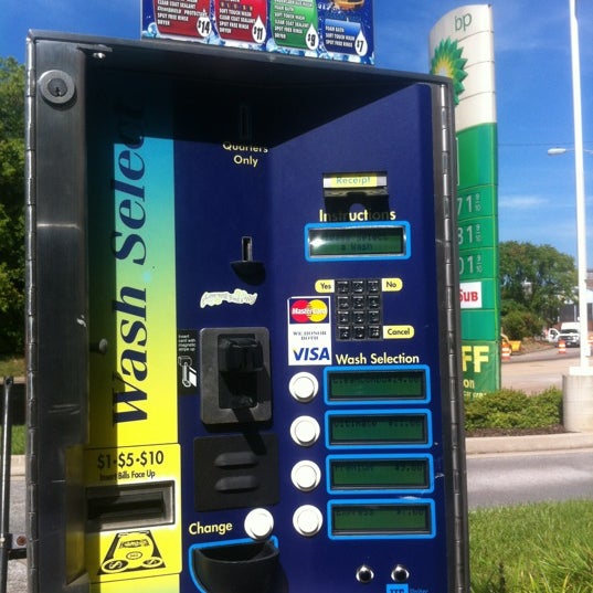bp car wash code