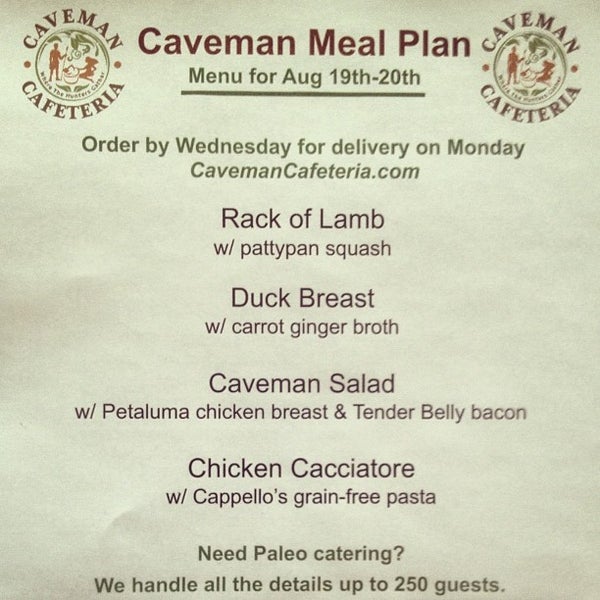 9/1/2013에 Will W.님이 Caveman Cafeteria: Where The Hunters Gather!에서 찍은 사진