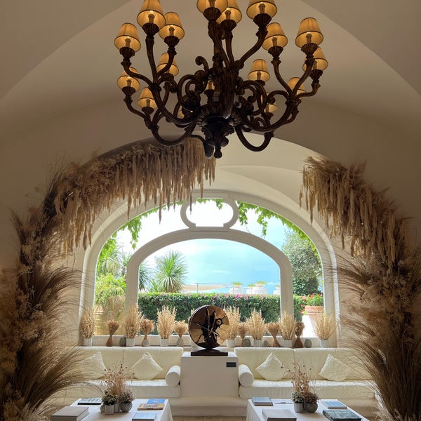 Photo taken at Capri Palace Hotel &amp; Spa by La Luna . on 8/6/2023