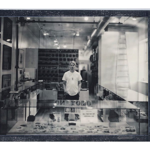 Photo taken at Impossible Project Space by Devin B. on 10/28/2013