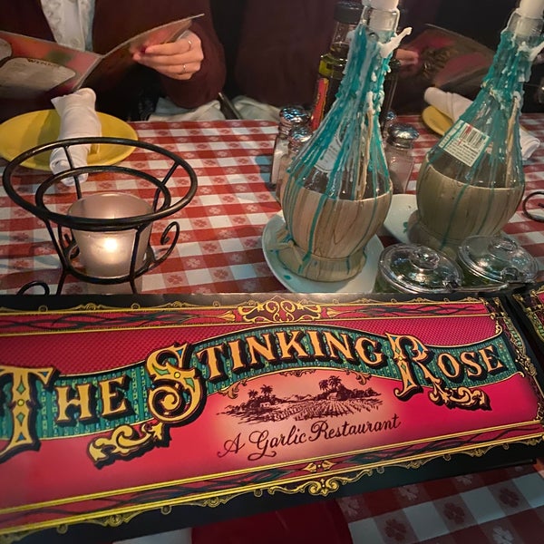 Photo taken at The Stinking Rose by Calvin C. on 1/4/2020