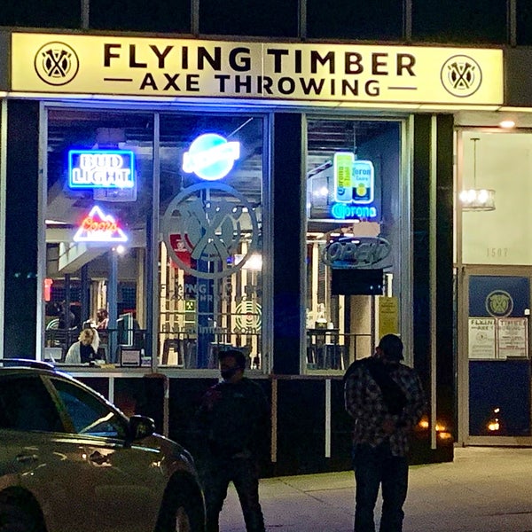 Flying Timber Axe Throwing Downtown Omaha 1507 Farnam St