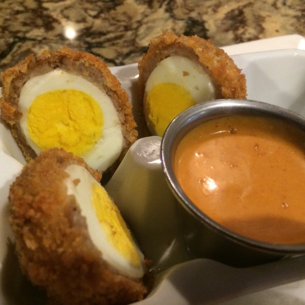 Scotch Eggs!! They have Scotch Eggs!! I'll be back for more Scotch Eggs and a "Build Your Own Bloody Mary" in the near future! Excellent!