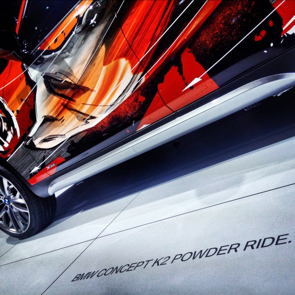 Skiers rejoice. The one-of-a-kind, all-new X1 Powder Ride Edition is premiering here at the LA Auto Show!