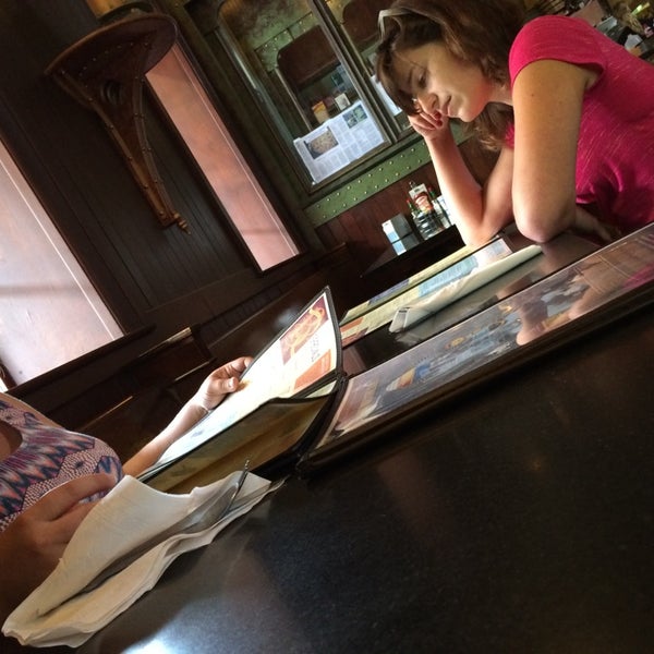 Photo taken at Deluxe Station Diner by Rebecca A. on 7/19/2014