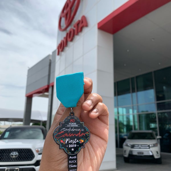Photo taken at Cavender Toyota by Nicole A. on 4/11/2019