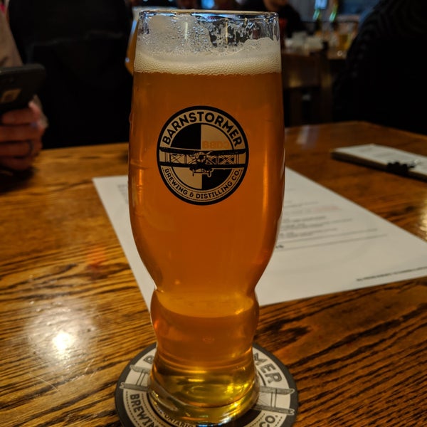 Photo taken at Barnstormer Brewing and Pizzeria by Allan H. on 5/19/2019
