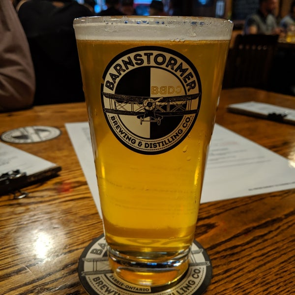 Photo taken at Barnstormer Brewing and Pizzeria by Allan H. on 5/19/2019