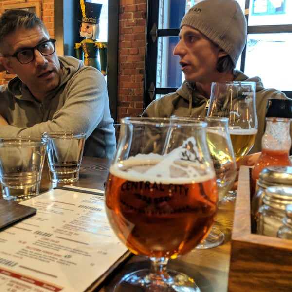 Photo taken at Central City Brew Pub by Allan H. on 12/5/2018