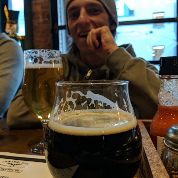 Photo taken at Central City Brew Pub by Allan H. on 12/5/2018