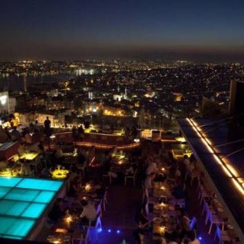 Summer tip; Have a drink at NuTeras, on the roof of NuPera, to enjoy the sunset and the amazing Golden Horn view!