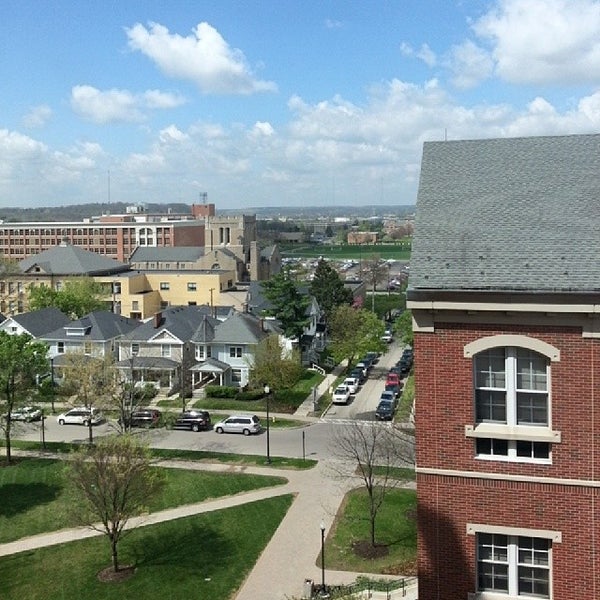 Photo taken at Roesch Library by Jeremy M. on 4/29/2014