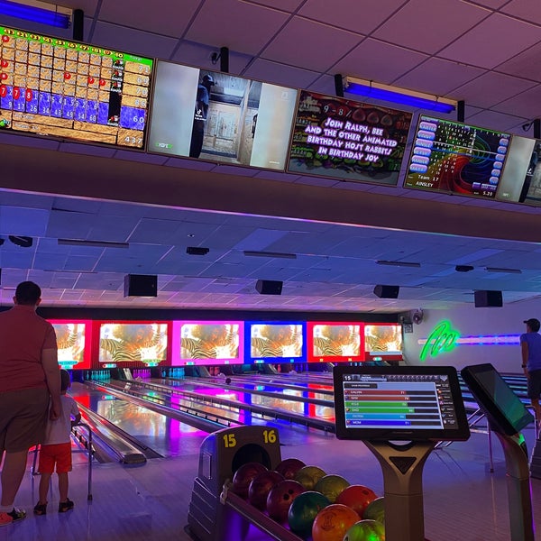 State of the art bowling facility that also has arcades AND laser tag!
